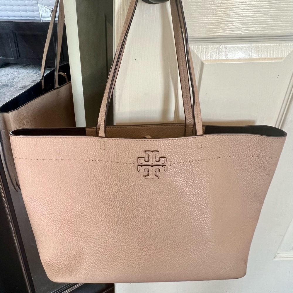 Tory Burch Mcgraw Tote Bag | Color: Pink | Size: Os |